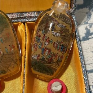 Riverscene Decorative Snuff Bottle Set